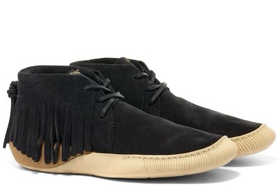VISVIM WMW Women s  Kuiva Shaman-Folk  Fringed Suede Moccasin Sneakers 8 US $980