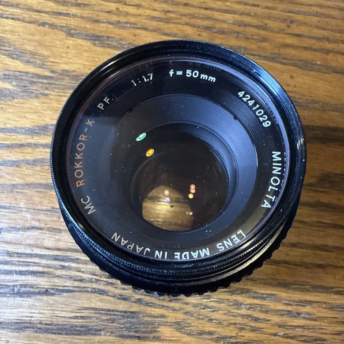 Minolta Rokkor-X 50mm Focal Camera Lenses for sale | eBay