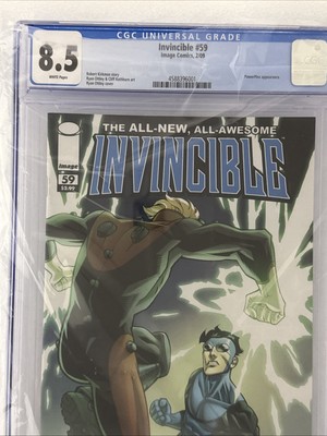 INVINCIBLE #59 - CGC 8.5 - 02/2009 | eBay