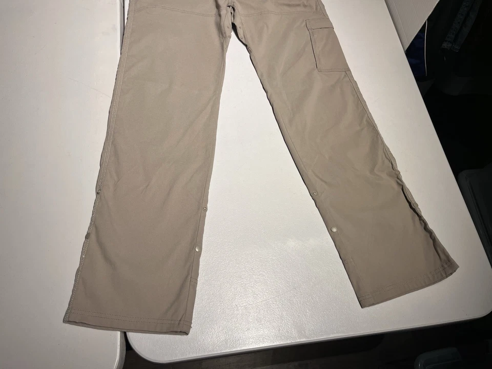 Брюки мужские Prana 33x34 Zion коричневые эластичные для походов на открытом воздухе нейлоновые 33,5 по внутреннему шву - Изображение 3 из 4