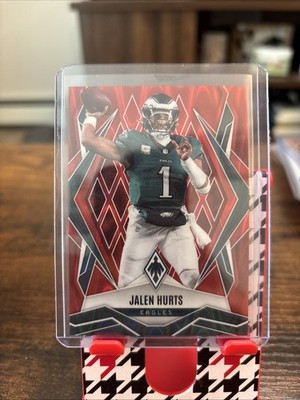 2025 Panini Phoenix - Jalen Hurts #95 Red Seismic /99