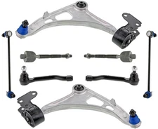 Front Lower Control Arms Ball Joint Tie Rods & Links For Honda Pilot 2016-2022