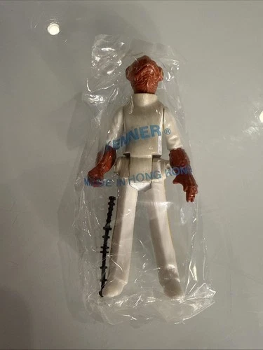 Vtg Star Wars Admiral Ackbar ESB-C Baggie Action Figure 1982 HK Kenner *Mint*