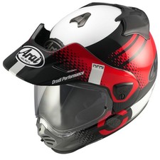 Casco moto Arai Tour-X5 stampa rosso/rosso Adventure 61/62-XL