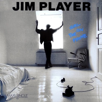 Jim Player - Girl On The Phone - 1985 Global Records Europe - 12'' italo