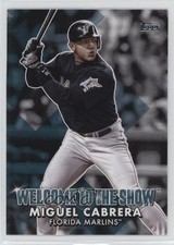 2022 Topps Series 1 Welcome to the Show Miguel Cabrera #WTTS-28 13kt
