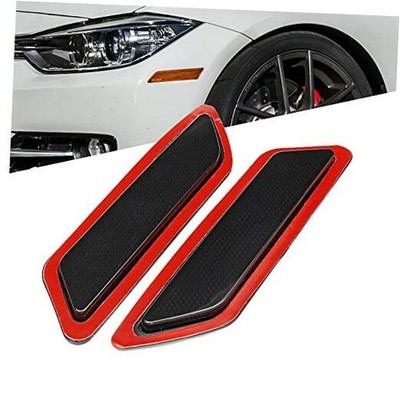 Bumper Crystal Reflector Side Marker Lights 2011-2015 For BMW F30 F31 3 Smoke