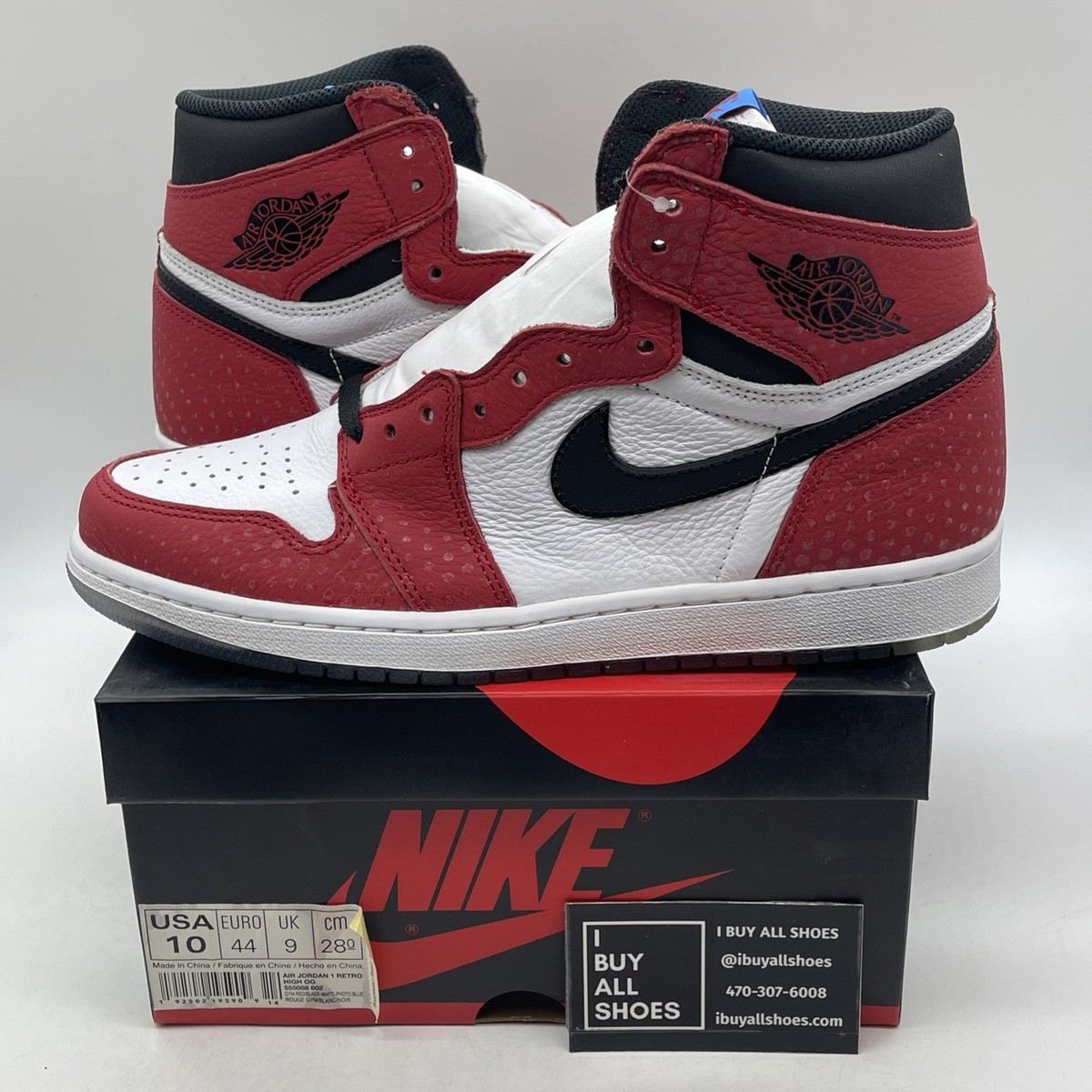 Size 10 Jordan Retro OG Special Box x Marvel High Origin Story