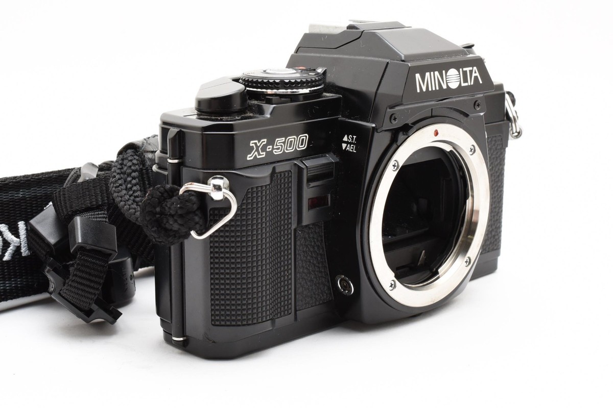 N.Mint] Minolta X-500 35mm SLR camera + 280PX Shoe Mount