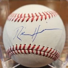 Rawlings Official MLB Baseball Autographed by Rick Hendrick JSA Authenticated