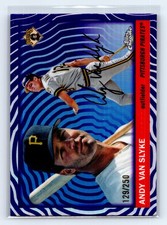 2025 Topps Chrome Platinum #491 Andy Van Slyke Vibrations Refractors #/250