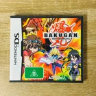Bakugan Battle Brawlers SEGA Nintendo DS Game Case Cartridge Manual