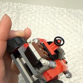 2012 Rare Genuine LEGO DC Universe 6860 Banes Mole Drill Machine Vehicle Red