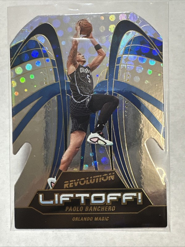 2024-25 Revolution PAOLO BANCHERO Liftoff Base Die-Cut #15 Magic