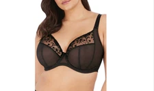 Elomi Charley Underwire Plunge Bra NWT
