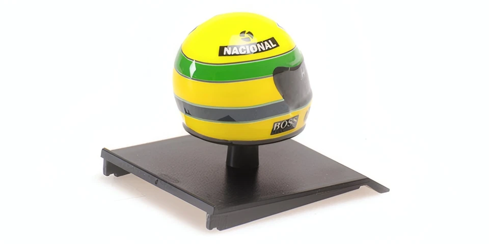 Minichamps 1:10 CASCO AYRTON SENNA 1988 - 540388812 - Immagine 2 di 2