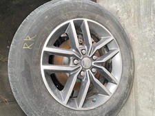 2017 Jeep Grand Cherokee 18x8 White Wheel OEM 5XK991STAA Used