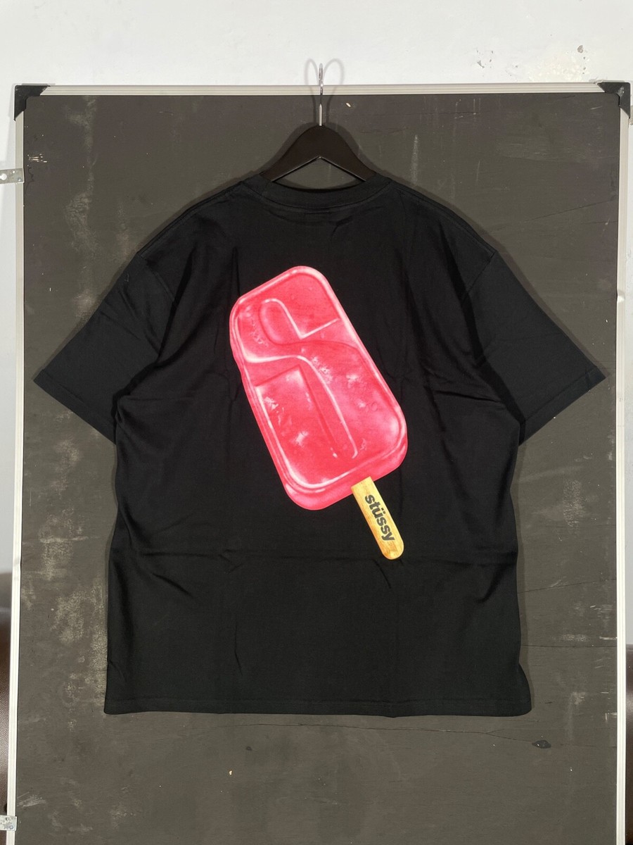 Stussy Popsicle Tee Black - Medium Original | eBay