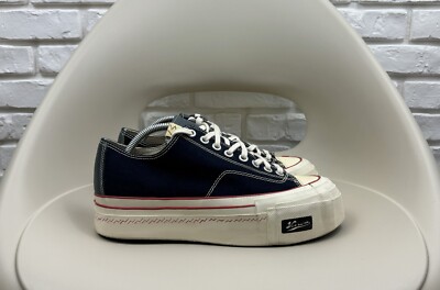 Men's Visvim Skagway Lo G.Patten Canvas Shoes Sneakers Hand Made