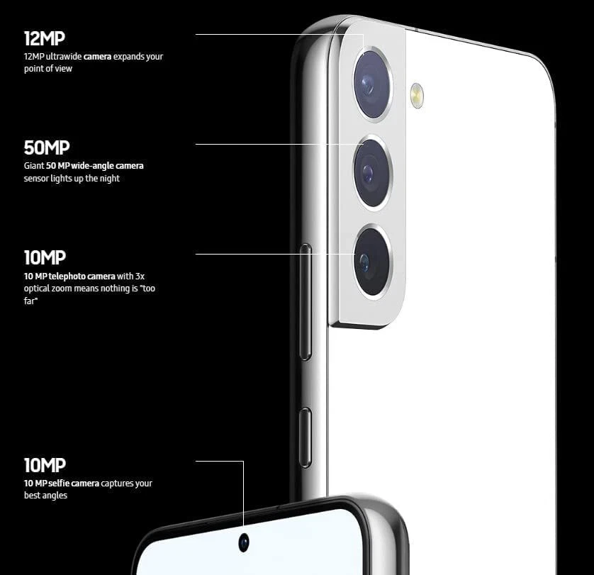 Samsung Galaxy S22 5G 128-256GB Fully Unlocked - Used Excellent - All colors - Image 2 of 4