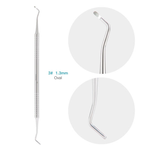 AZDENT Dental Spoon Excavator Restorative Curette Double Ended STAINLESS STEEL - Picture 15 of 22