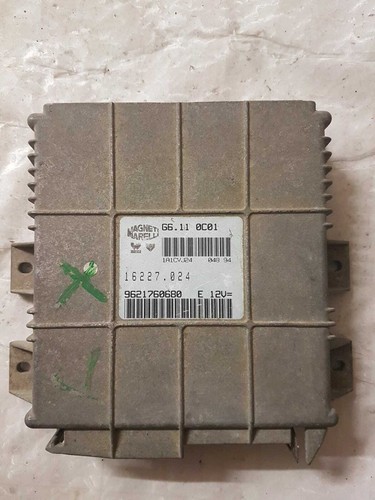 Peugeot 106 Motorsteuergerät Steuergerät 9621760680 16227.024
