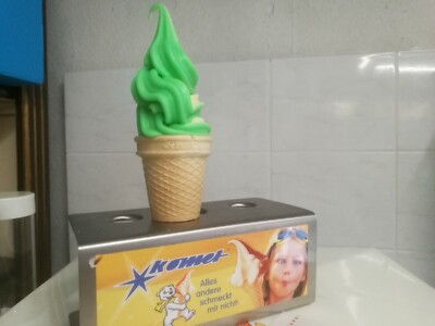 Komet Eispulver Softeispulver Speiseeispulver f. Eismaschine Waldmeister 1,4 kg.