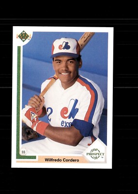 1991 Upper Deck - Top Prospect Wil Cordero #60 (RC)