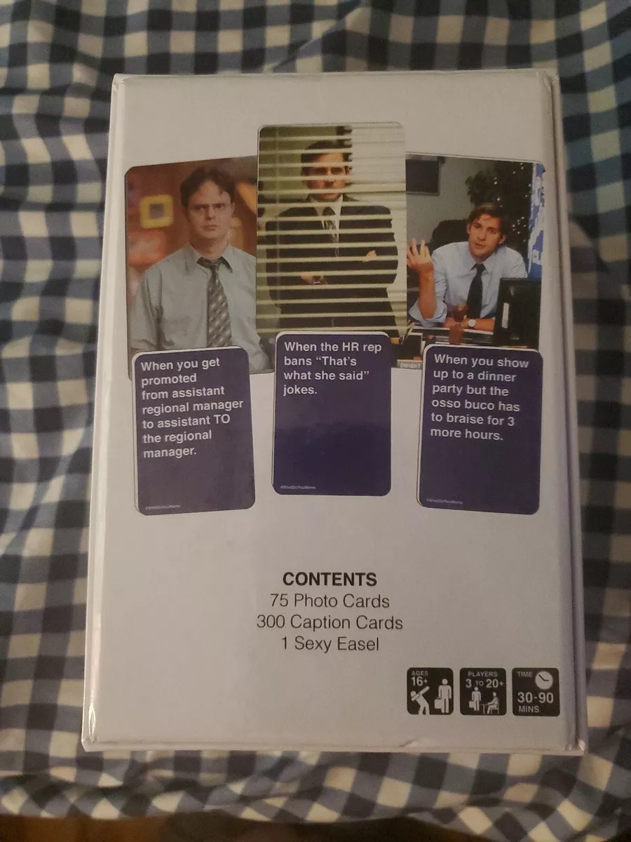 What Do You Meme? The Office Edition Party Game by What Do You Meme?