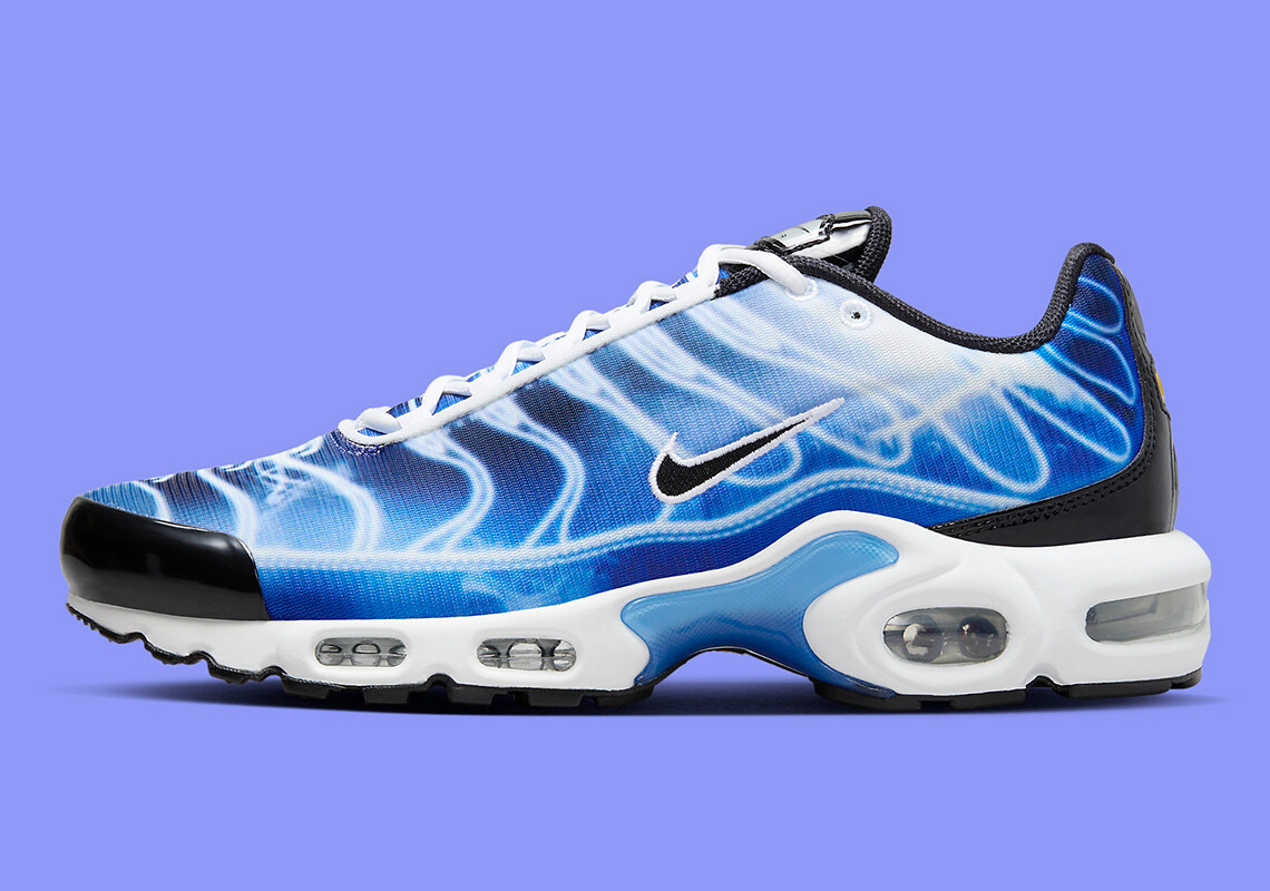 Кроссовки Nike Air Max Plus OG Light Photography Streaks Royal Black DZ3531-400 sz 10 мужские