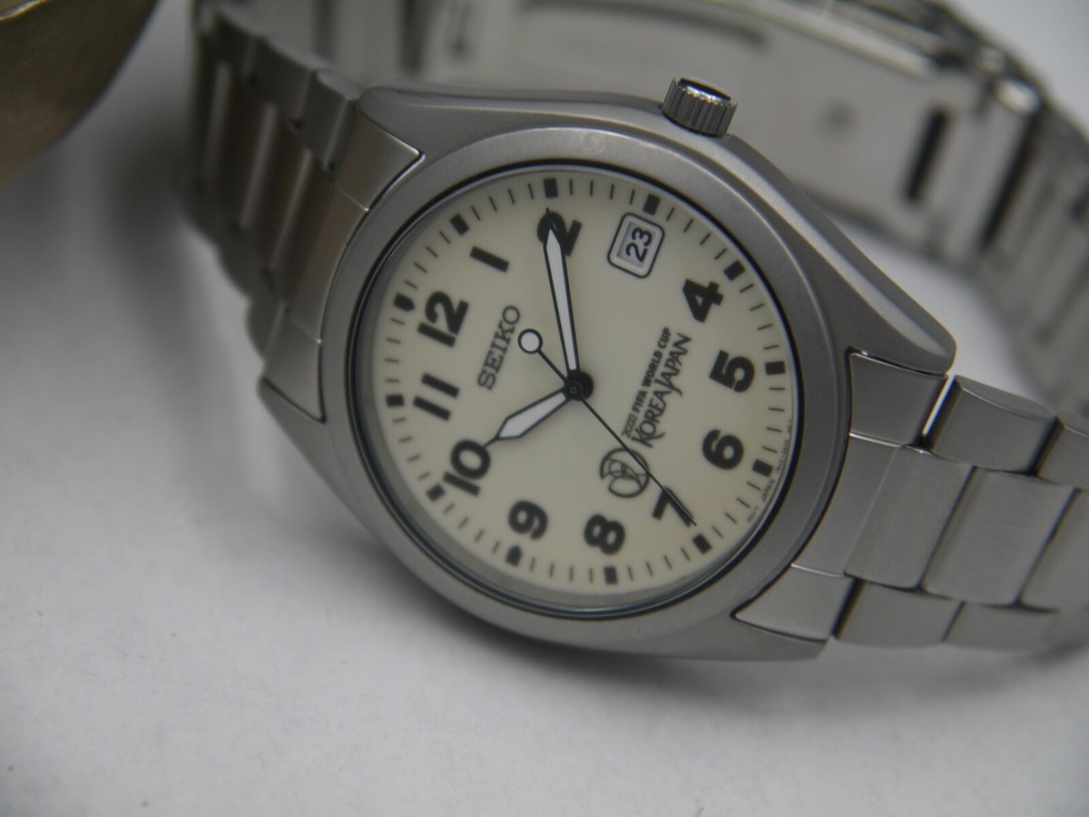 SEIKO 2002 FIFA WORLCUP 100m Dive 7N42-0AF0 Mint Condition SEIKO 2002 FIFA WORLCUP 100m Dive 7N42-0AF0 Mint Condition