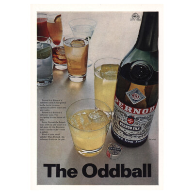 1968 Pernod Fils: The Oddball Vintage Print Ad