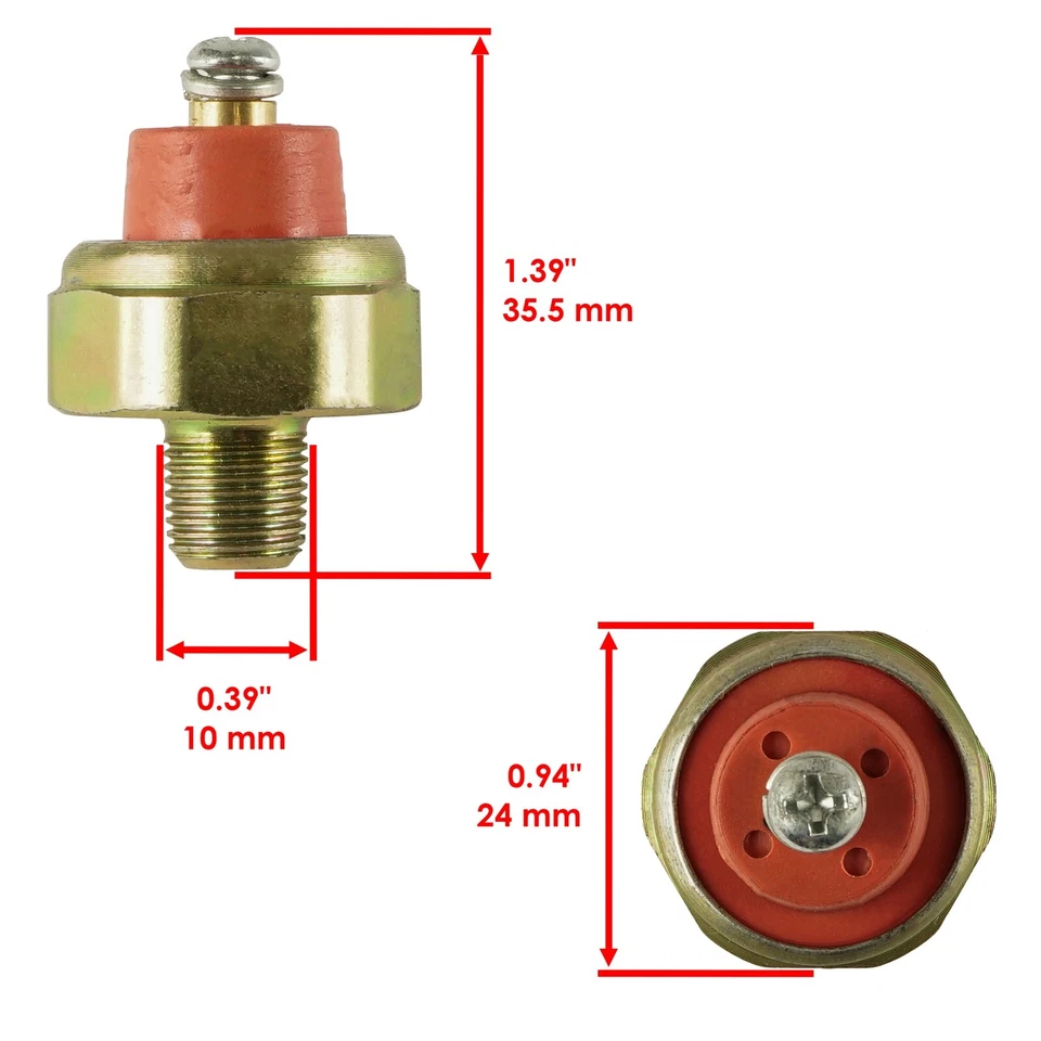 Oil Pressure Switch for Suzuki XN85 Turbo 1983 / VX800 1990-1993 / GSX650F 2008 Foto 2 de 4