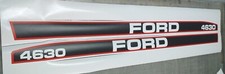 KIT ADESIVI DECALCOMANIE FORD 4630  PER TRATTORI AGRICOLI GOMMATI