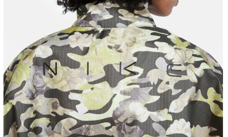 camo nike jacket womens