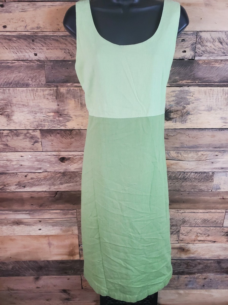 Jessica Howard Dress Size 10 Green Chest 36