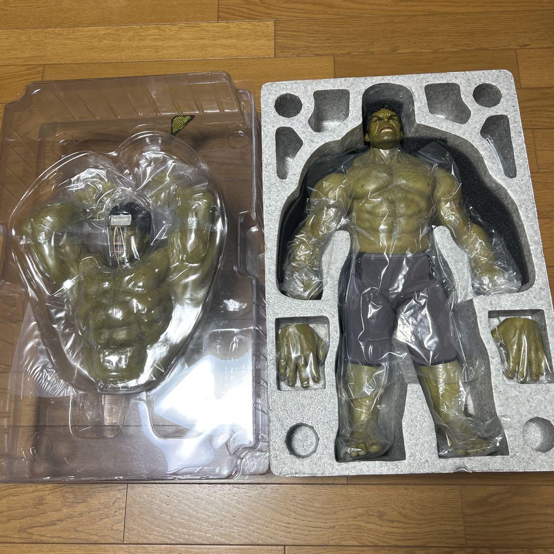 特撮 HOT TOYS DELUXE COLLECTIBLE SET HULK Hot Toys Marvel Avengers Age of Ultron Hulk Deluxe Set