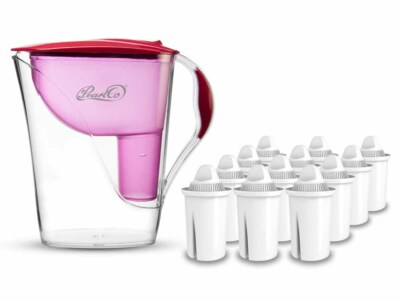 PearlCo Wasserfilter Fashion - Jahres-Paket inkl. 12 classic Filterkartuschen