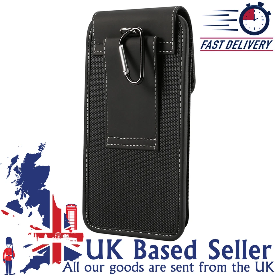 Google Pixel 2 3 3a 4 XL 2XL 3XL 4XL 3aXL Case Belt Loop Pouch Belt Case Holder - Image 3 of 4