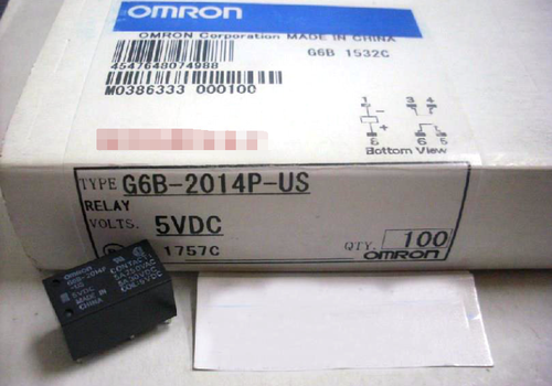 Lot De 5 Relais Omron G6B-2014P-US 5VDC - Neufs - Pour Automates/PLC
