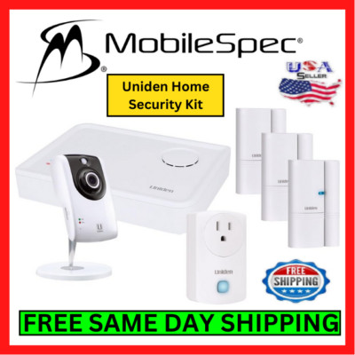 Uniden Home Security For Surveillance Camera Door/Window Sensors Power  On/Off