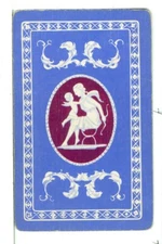 Single Vintage ID Named People, Children, "Wedgwood", Playing Card CH 8-49 A