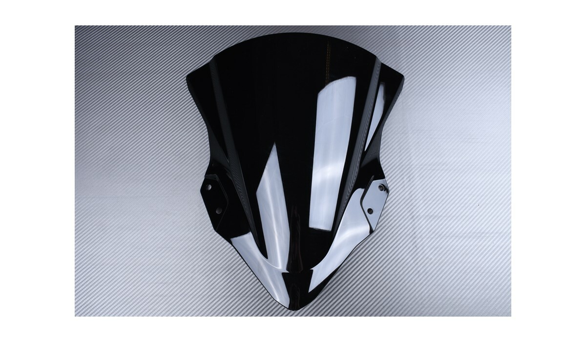Bulle double courbure Kawasaki Ninja 400 pour une protection aérodynamique maximale