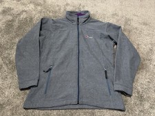 Berghaus Full Zip Fleece Women's UK 12 Blue 100 Polyester Jacket