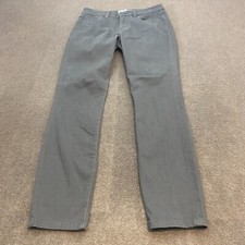 CAbi Jeans Womens 6 Gray Denim Stretch Dark Wash Comfort High Skinny Leg Preppy