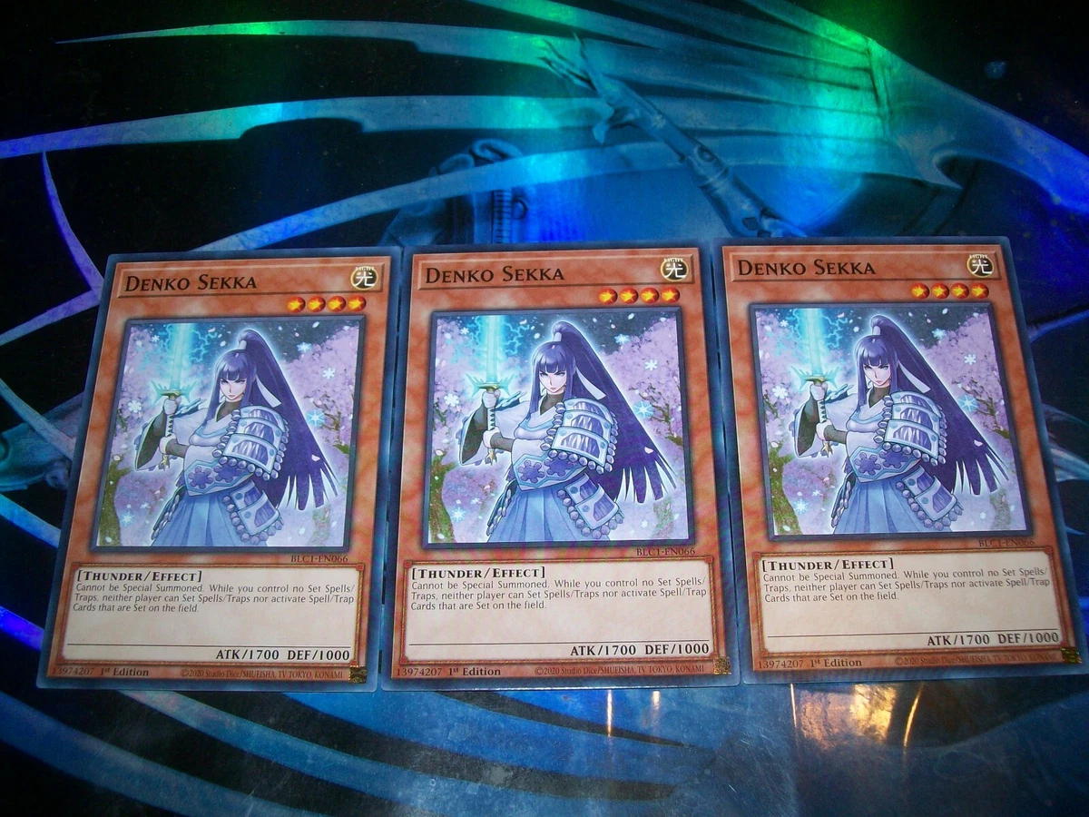 yugioh denko sekka deck Denko Sekka Yu-Gi-Oh! TCG Individual Trading Card Games for sale