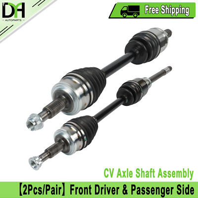 2x AWD Front Left & Right CV Axle Assembly For Toyota Highlander 2020-2022 3.5L