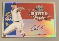 2021 Leaf Metal Draft [Auto Rainbow State Pride] #SP-RC1 Ryan Cusick RC