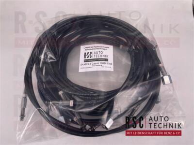Complete set hydraulic lines hydraulic hoses Saab 9-3 convertible YS3D 10 pieces