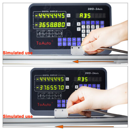 100mm-3000mm Magnetische Lineare Skala Digitalanzeige DRO Magnescale 2/3 Achsen - Afbeelding 1 van 25